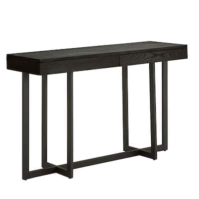 Eldersley Wood Finish Sofa Table with Two Drawers by iNSPIRE Q Modern