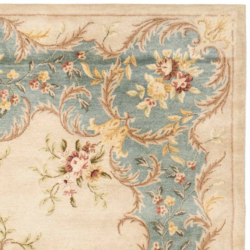 SAFAVIEH Handmade Bergama Achsah Oriental Hand-spun Wool Rug