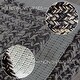 preview thumbnail 2 of 3, Sawyer Mill Black White Jute Rug Rect w/ Pad 60x96