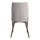 preview thumbnail 8 of 12, Sasha Mid-century Grey Fabric Upholstered Tapered Leg Dining Chairs (Set of 2) iNSPIRE Q Modern