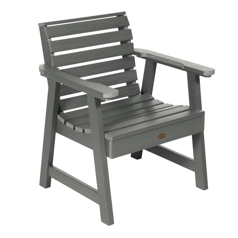 Highwood Commercial Grade Glennville Lounge Chair - Coastal Teak