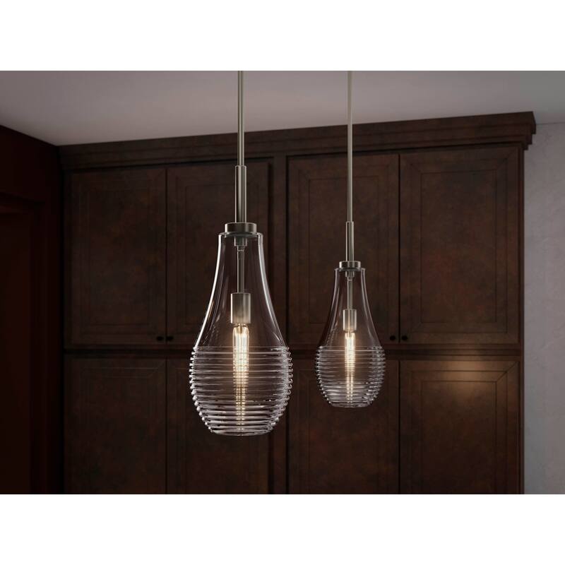 Kohler Lighting 42196-PE01 Simplice 8" Wide Mini Teardrop Pendant