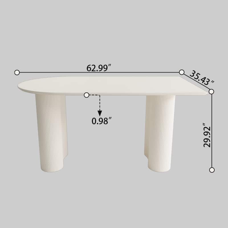 Industrial Dining Table Set with 4 PU Leather Blue Ergonomic Chairs