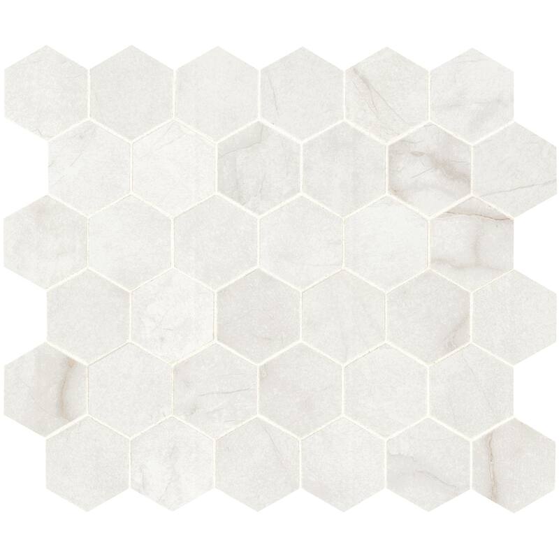 Ackland AKN-P-BE2X2HXP-CA Beldale - 12" x 12" Porcelain Geometric