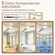 preview thumbnail 39 of 69, Sofucor 52Inch Low Profile Flush Mount Ceiling Fan with LED Light,3‑Blade Quiet Light Combo for Bedroom Kitchen Living Room