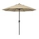 preview thumbnail 32 of 89, North Bend 9-foot Auto-tilt Round Sunbrella Patio Umbrella by Havenside Home Antique Beige