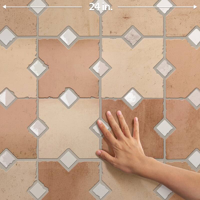 Merola Tile Ruanes Cotto 15-3/4" x 23-5/8" Porcelain Floor and Wall Tile - Pallet (20 Tiles)