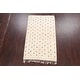 preview thumbnail 2 of 14, Vegetable Dye Polka Dot Authentic Moroccan Oriental Area Rug Handmade - 3'11" x 6'7"