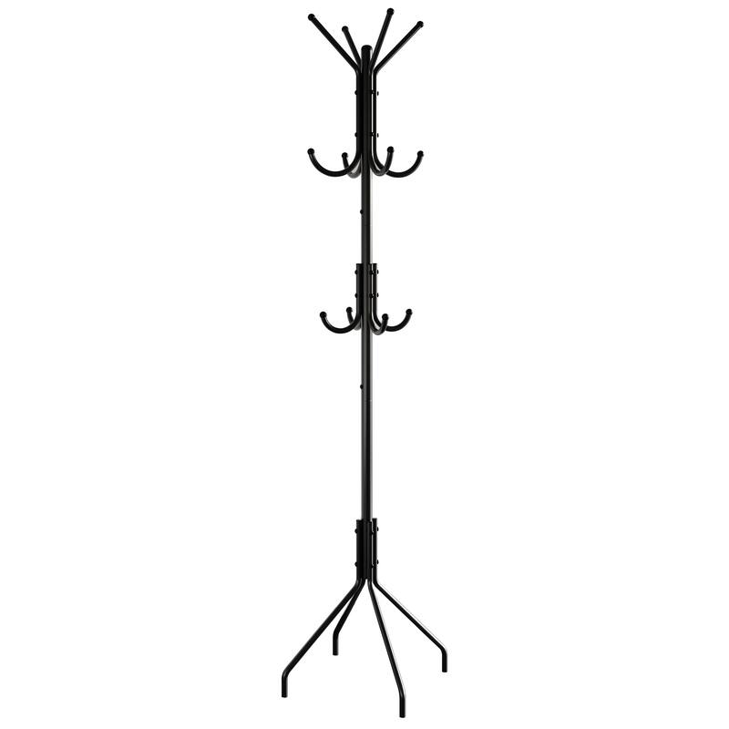 CraftPorch Contemporary Freestanding Metal Coat Rack - N/A