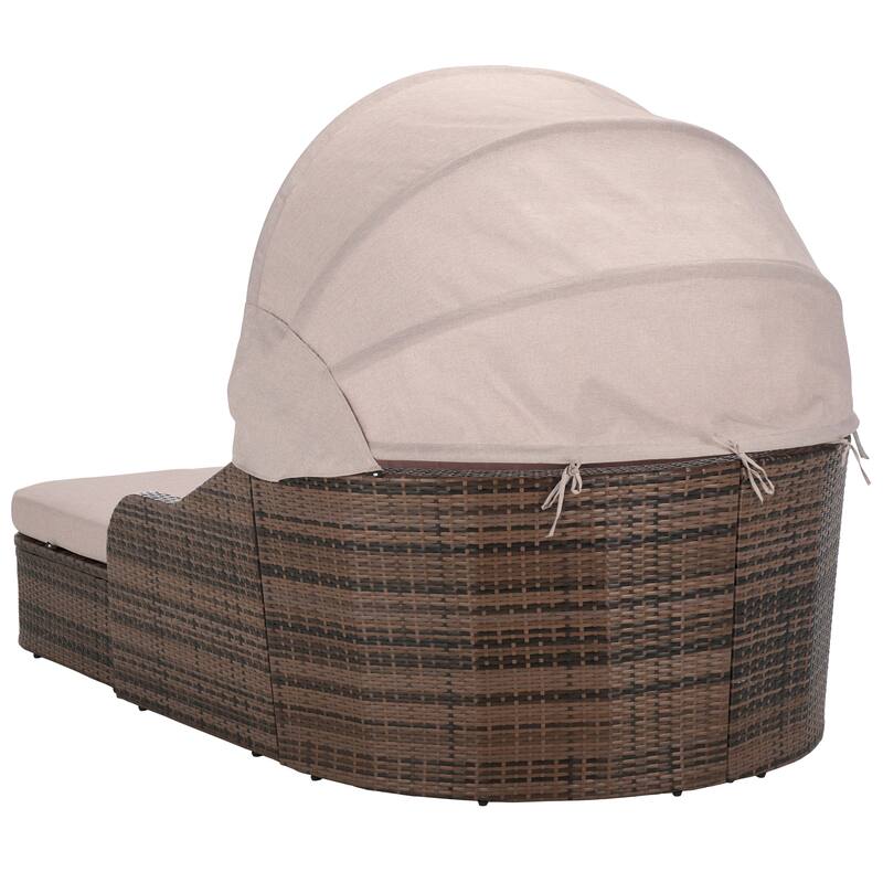 SAFAVIEH Outdoor Living Baloo Daybed - 80"W x 52"D x 50"H