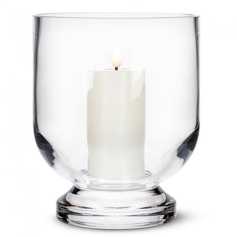 Heavy Sham /Hurricane Vase - Clear