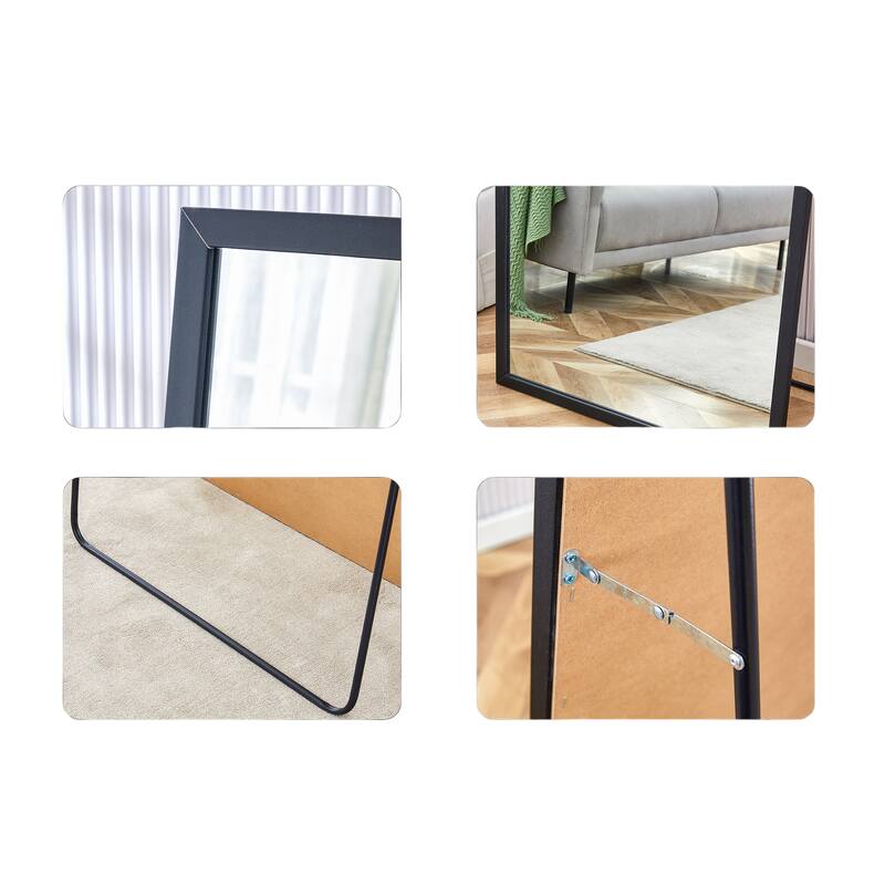 71" Wood Frame Full Length Mirror,Dressing Mirror