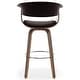 preview thumbnail 137 of 186, 26"/29" Faux Leather Swivel Bar Stools, Wood Counter Stool