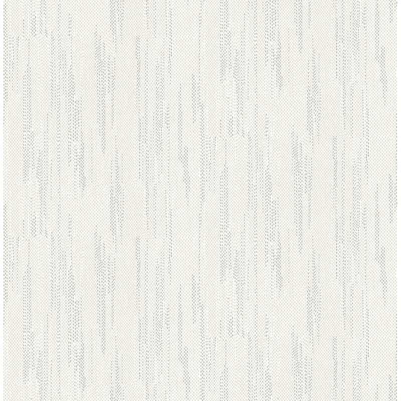 A-Street Prints Baris Silver Stipple Stripe Wallpaper
