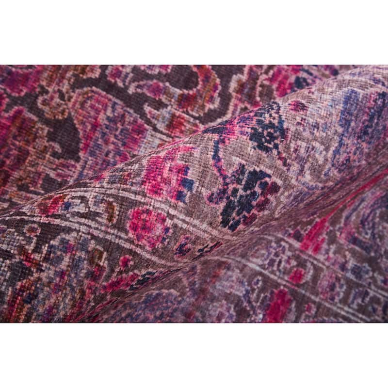 Welch Oriental Pink/Purple Area Rug
