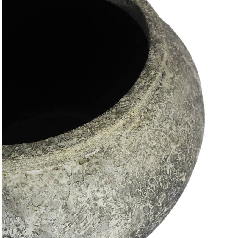 Jar Story 11.8"H - Grey