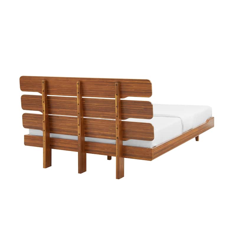 Dylan 4pc King Platform Bedroom Set with Chest in Copper