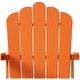 preview thumbnail 119 of 156, Aderson Outdoor Poly Adirondack Chair With Ottoman And Side Table 12-Piece Set