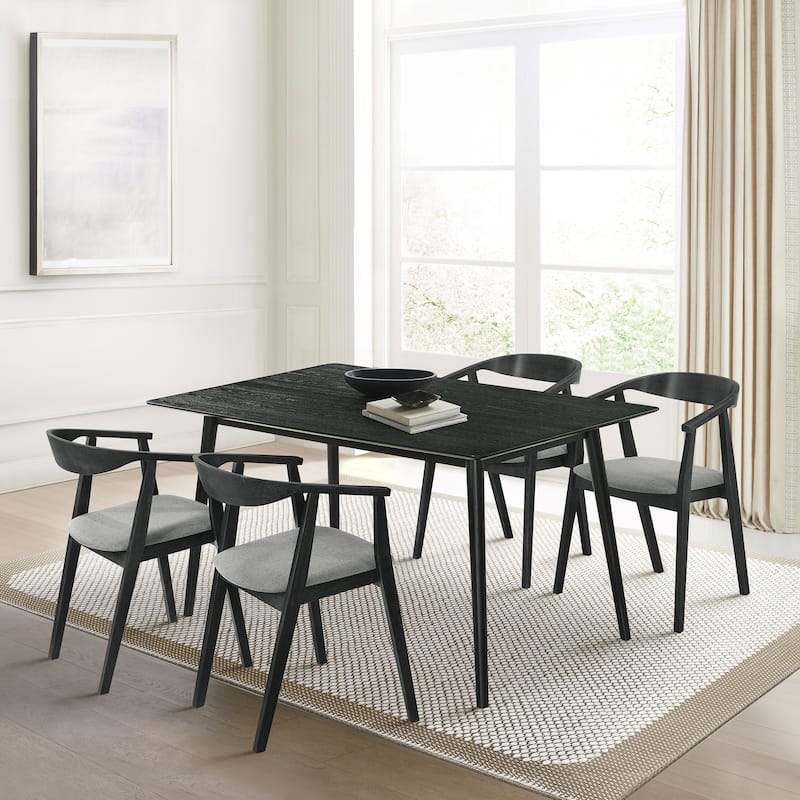 Westmont Santana 5 Piece Wood Dining Set