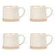 preview thumbnail 3 of 12, 10 Strawberry Street Rhea Mug, Set of 4 White Reactive