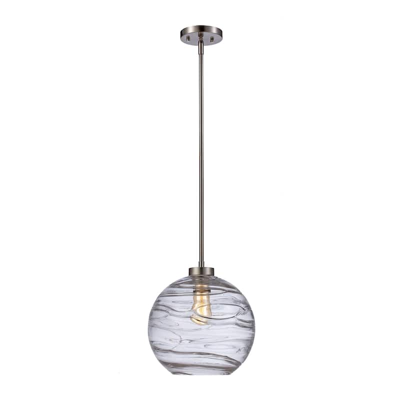 Trans Globe Lucid 1 Light Pendants in Polished Chrome
