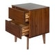 preview thumbnail 42 of 52, Middlebrook Mid-Century Solid Wood 2-Drawer Nightstand