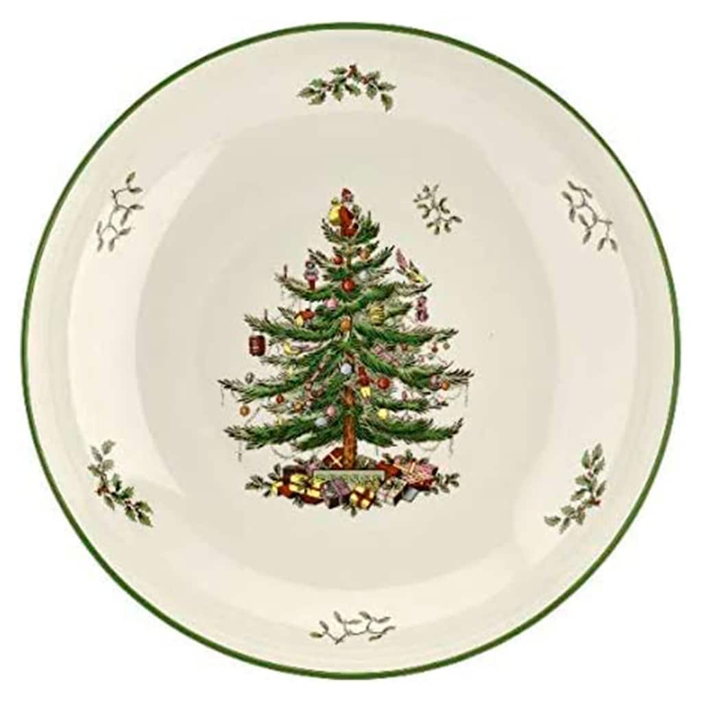 Spode Christmas Tree Pasta Bowl - 13 inch
