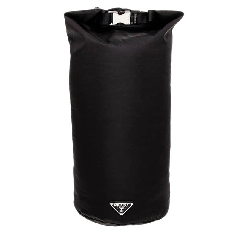 Prada Re-Nylon and Wool Throw Blanket with Carry Bag