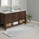 preview thumbnail 52 of 103, Bathroom Non-Slip Rug Absorbent Rug Toilet Floor Rug Soft Home Carpet Grey - 2' x 6' - Runner
