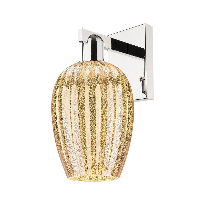 Innovations Lighting 716-1W-14-6 Preston Sconce Preston 14" Tall Wall - Polished Nickel / Mercury
