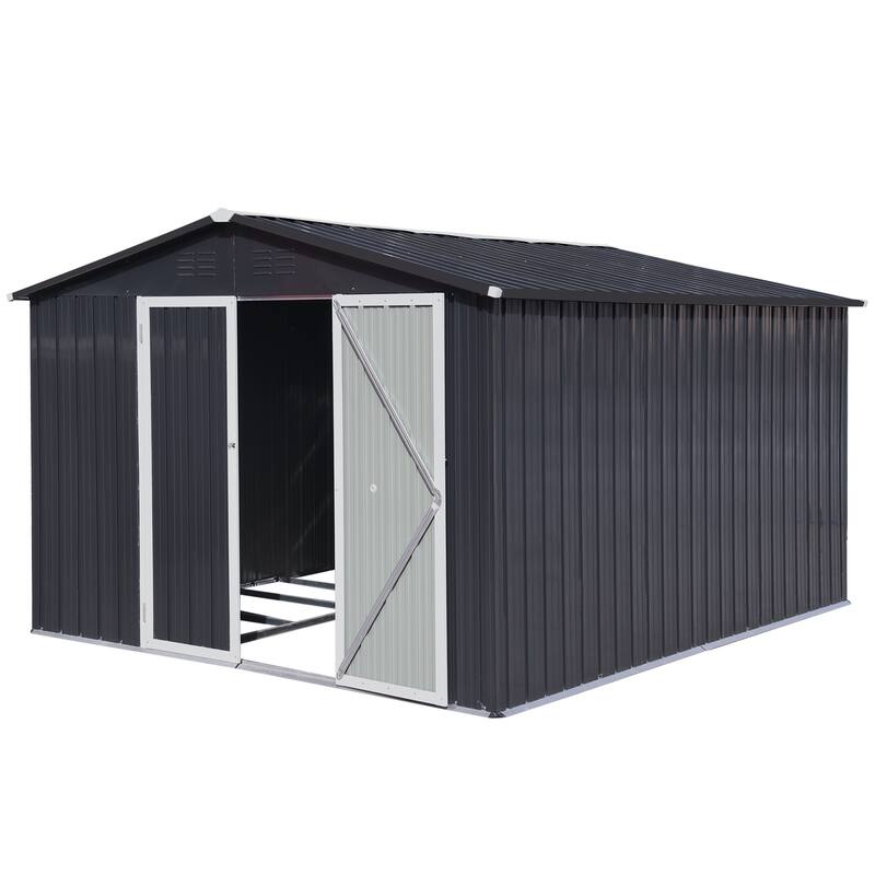Metal garden sheds