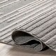 preview thumbnail 9 of 7, Nuloom Ziva Contemporary Abstract High-Low Fringe Area Rug