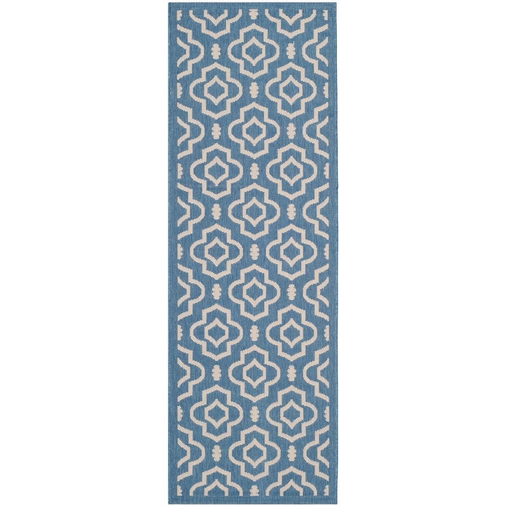 SAFAVIEH Courtyard Ketty Indoor/ Outdoor Waterproof Patio Backyard Rug