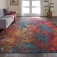 preview thumbnail 53 of 64, Nourison Celestial Abstract Ombre Area Rug 9' x 12' - Blue/Red - Rectangle