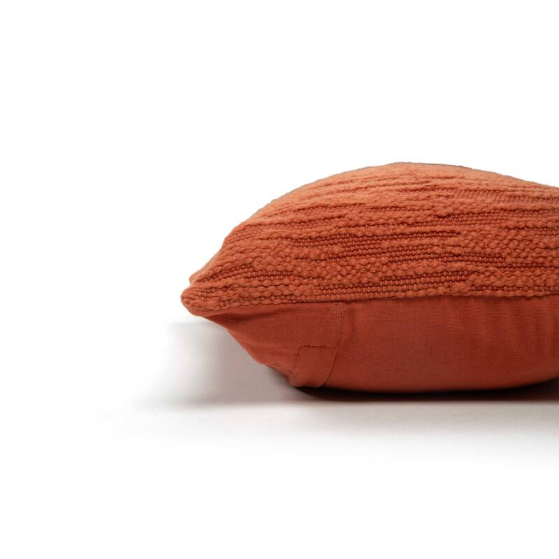 Rizzy Home Woven Dimensional Solid Throw Pillow