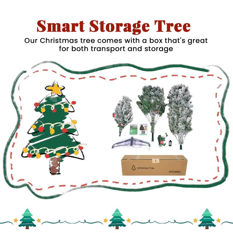 6-Foot Artificial Santa Hat Christmas Tree with Bendable Branches - Unique Holiday Decoration for Home or Office