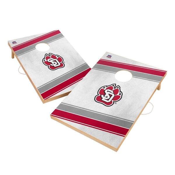 slide 2 of 5, South Dakota Coyotes Regulation 2x4 Cornhole Set