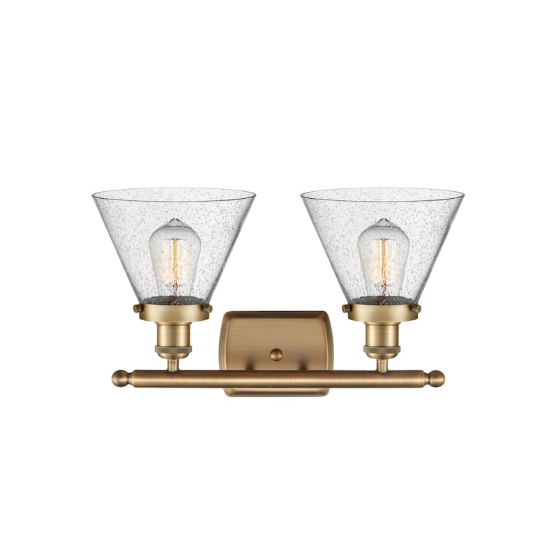 Innovations Lighting Ballston Urban Cone - 2 Light 18" Bath Vanity Light