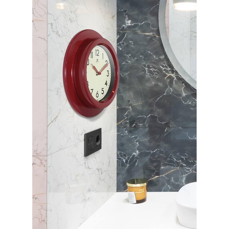 Retro Escape 9.75" Wall Clock - 9.75 in.