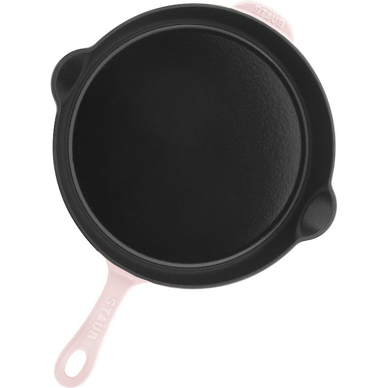 STAUB Cast Iron 8.5-inch Traditional Deep Skillet