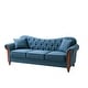 preview thumbnail 18 of 22, Mario Traditional 83"Wide Tufted Sofa With Solid Wood Legs and Pillows by HULALA HOME