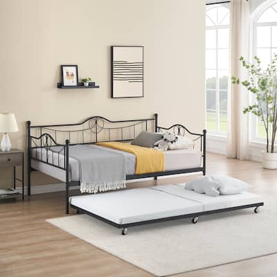 Twin Size Daybed with Trundle