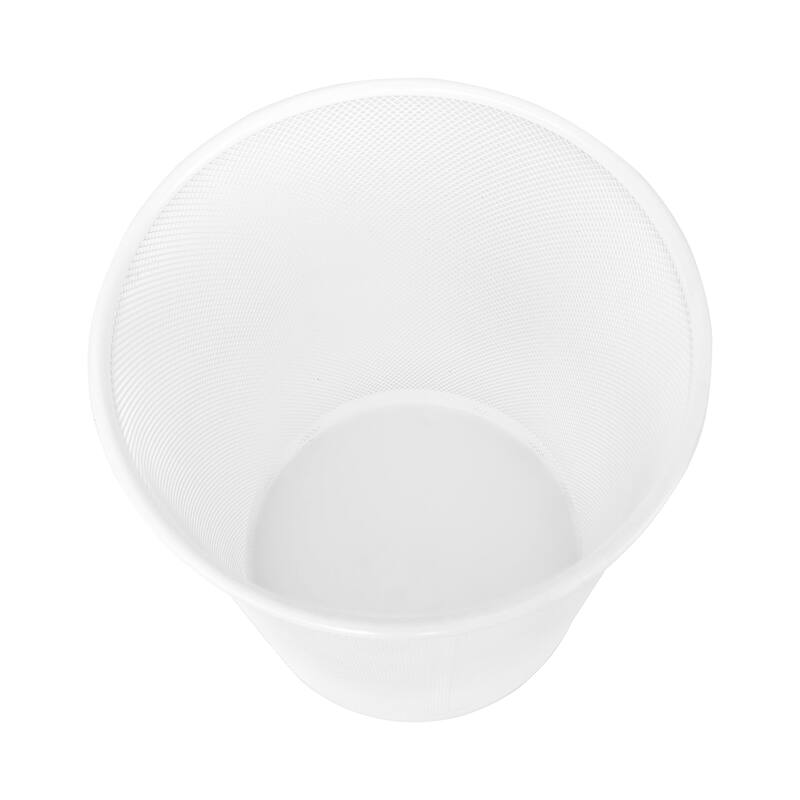 Seville Classics 6 Gal. Round Mesh Wastebasket Recycling Bin (2-Pack)