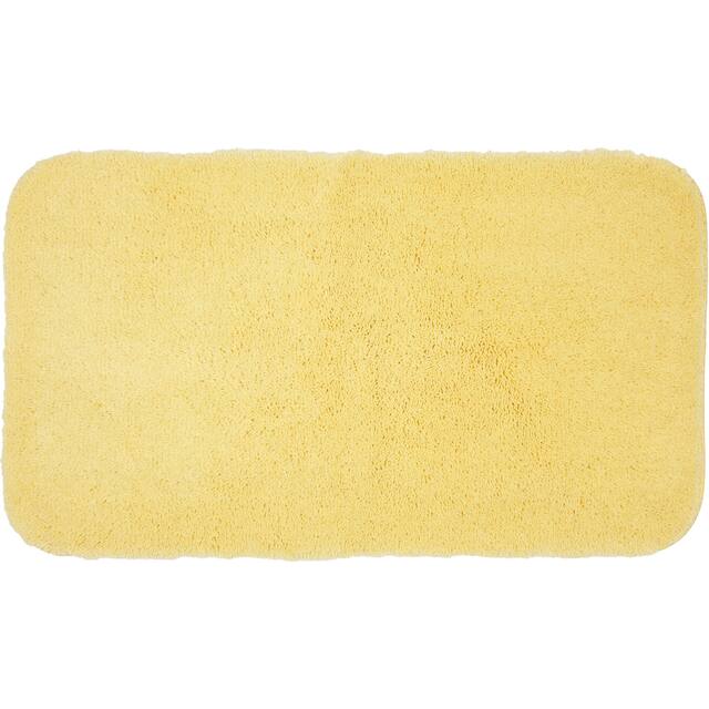 Mohawk Pure Perfection Solid Patterned Bath Rug - 1'8" x 2'10" - Yellow