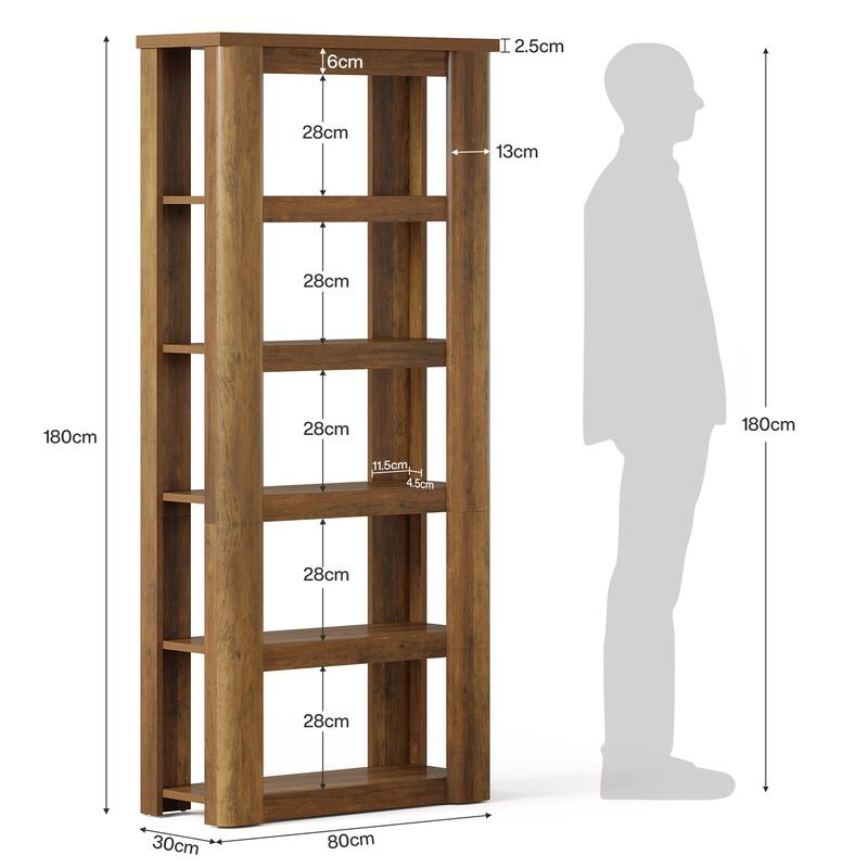 71-inch Tall Book Shelf