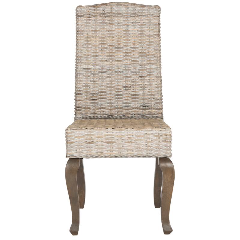 SAFAVIEH Justyne Grey Dining Chair (Set of 2) - 19Wx24Dx41H