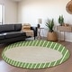 preview thumbnail 76 of 132, Premium Washable Super Soft Modern Zen Mayfield Rug Green - 8' x 8'