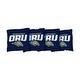 preview thumbnail 1 of 1, Oral Roberts ORU Golden Eagles Blue Cornhole Bags All-Weather Resin Filled