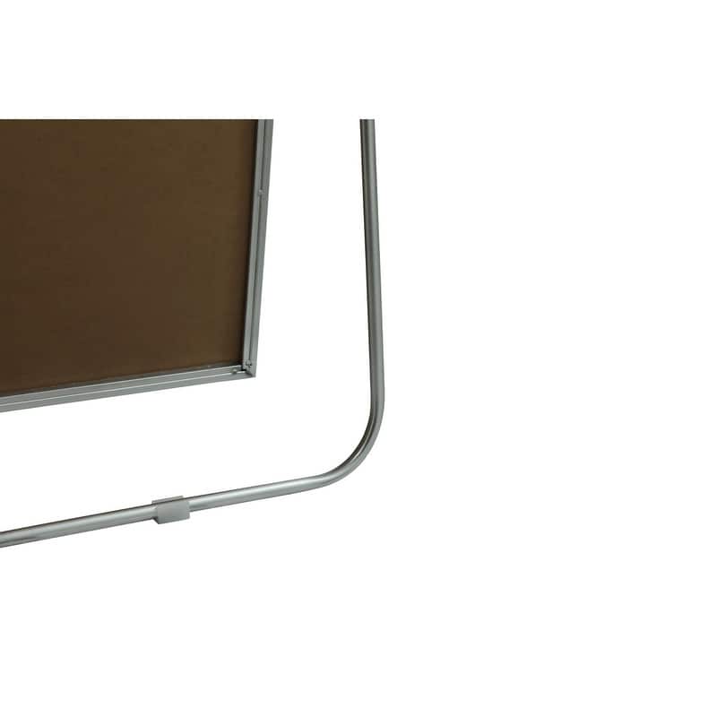 Indigo Home Metal Frame Arch Full Length Mirror 32x76 Inch