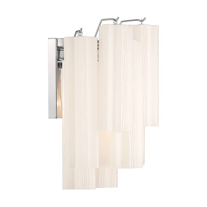 Crystorama Lighting Group ADD-303-WH Addis 2 Light 15" Tall Wall